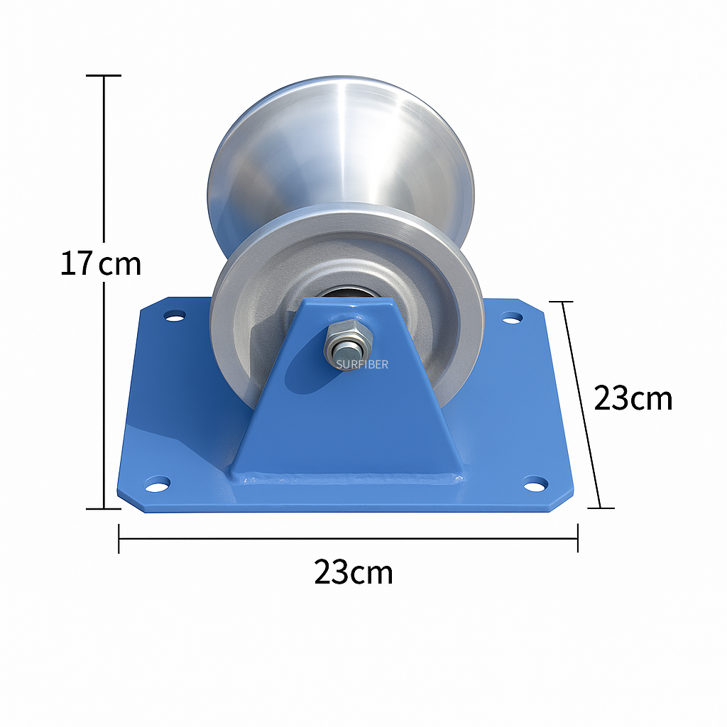 Heavy Duty Cable Roller Pulley for Underground and Overhead Wire Laying