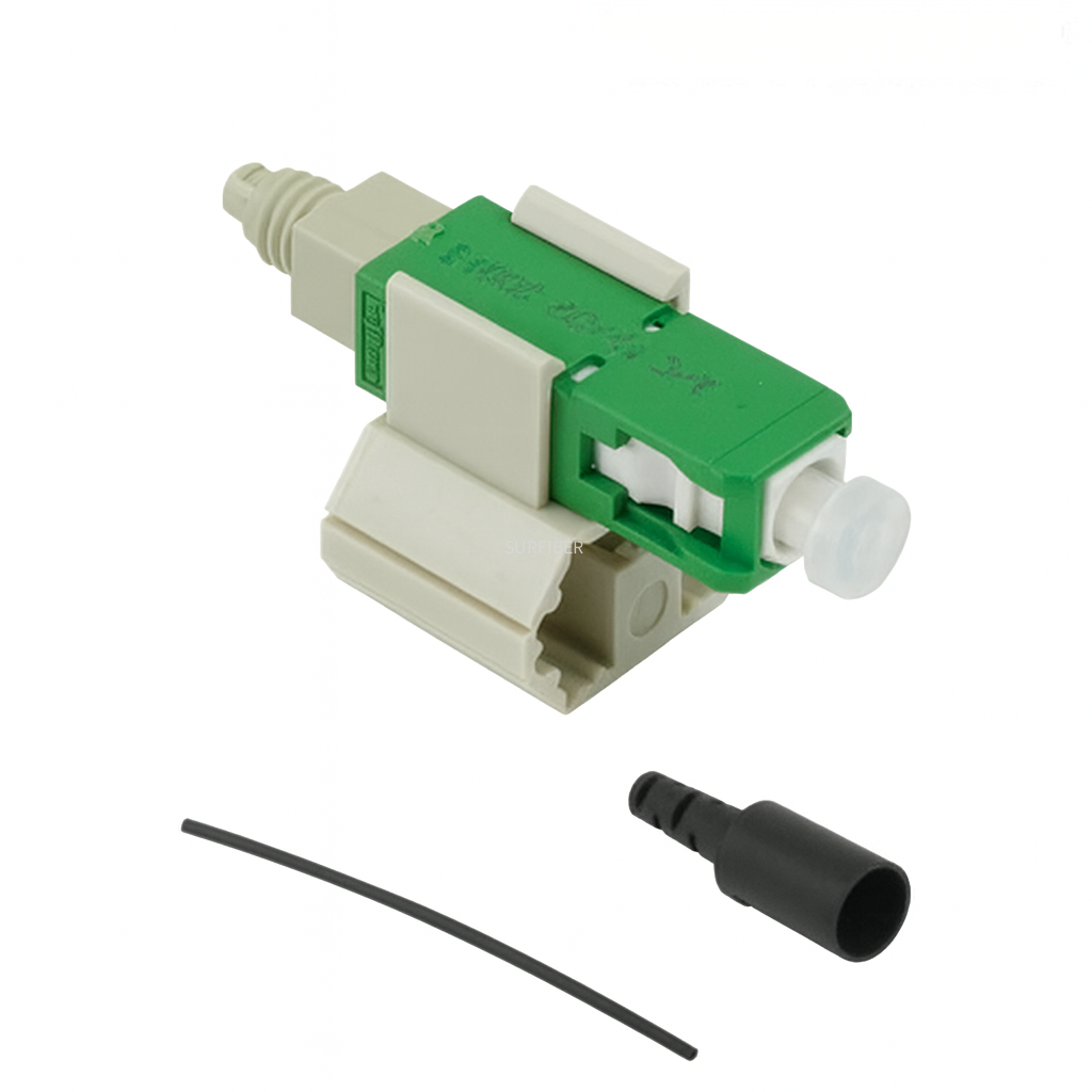 SC-SMAU-100 FASTConnect SC/APC-AU Singlemode 9µm Fiber Optic Connector