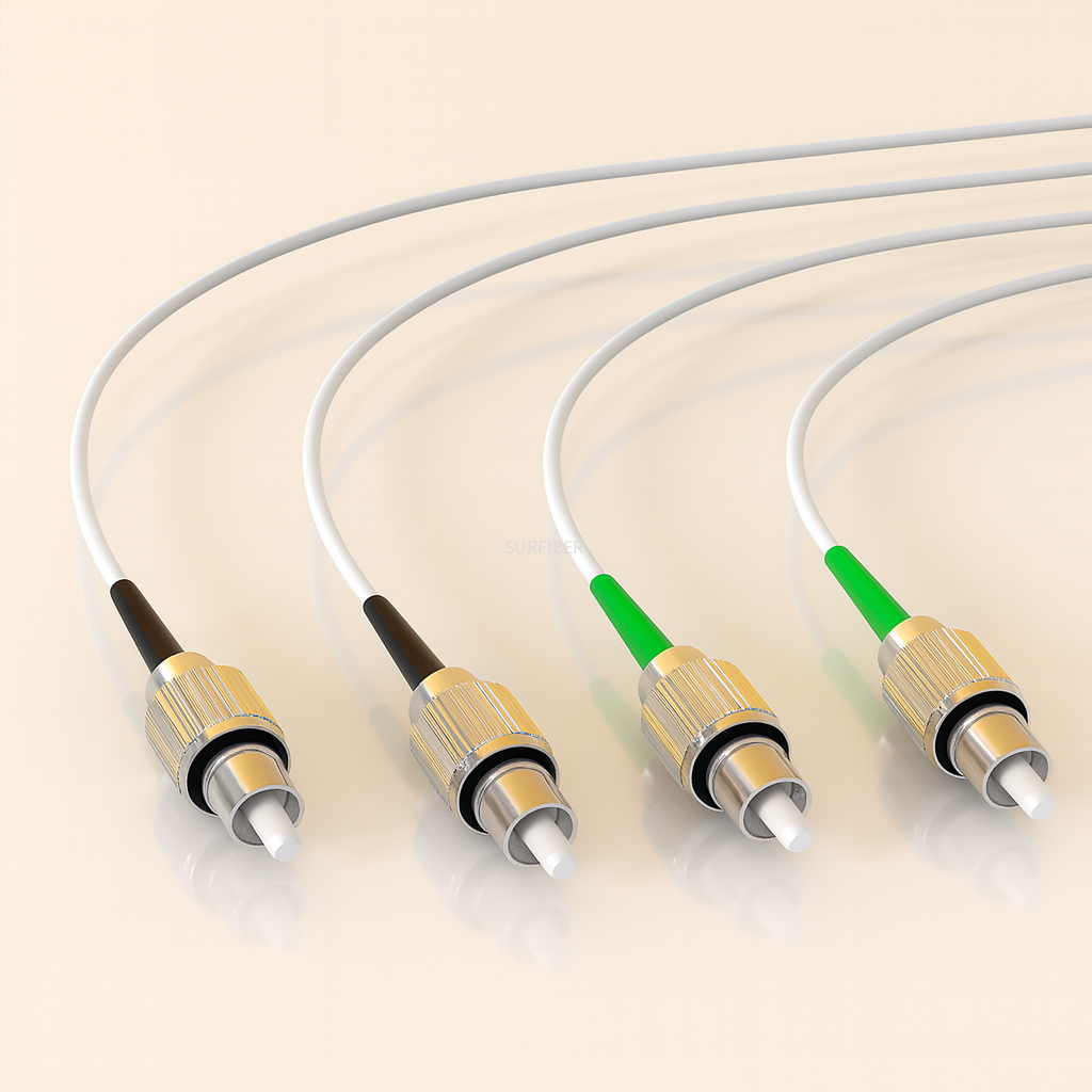High Power Large Core Energy Optical Fiber Patch Cord Cable 105um, 200um, 400um, 600um, 800um, 1000um for Laser Transmission