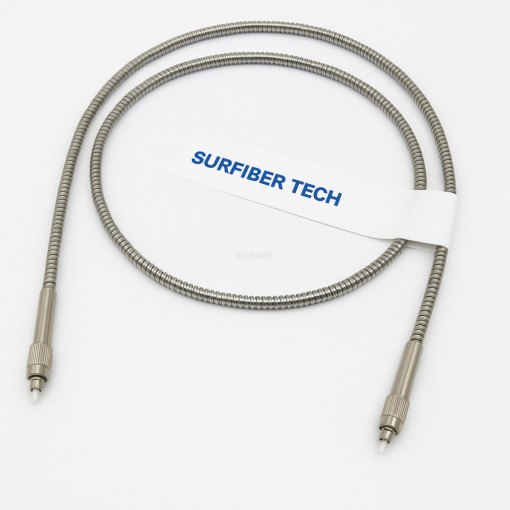 Polarization Maintaining Fiber Patch Cord PM Panda Bow-Tie Optical Patch Cable FC/SC/LC Connector SURFIBER/OEM Model SURSOF02