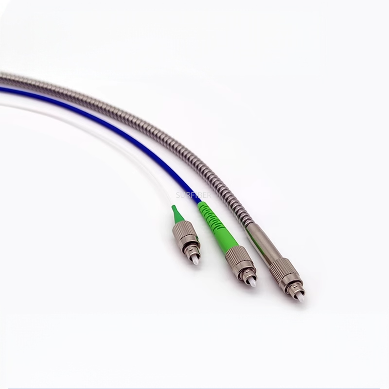 Polarization Maintaining Fiber Patch Cord PM Panda Bow-Tie Optical Patch Cable FC/SC/LC Connector SURFIBER/OEM Model SURSOF02