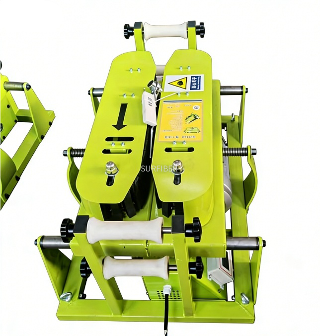 LW6 Intelligent Cable Conveyor Machine Variable Frequency Power Cable Laying Puller 2T Traction Electric Cable Feeder