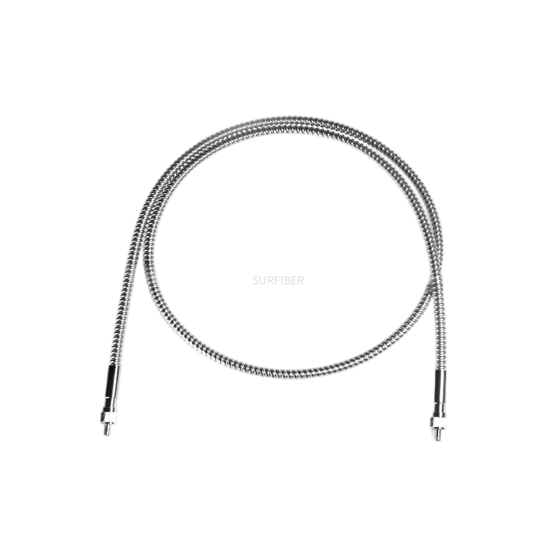 High Power Quartz Optical Fiber 50 1000um Step Index Multimode NIR Fiber 400 2500nm SMA905/FSMA Connectors SURFIBER/OEM Brand