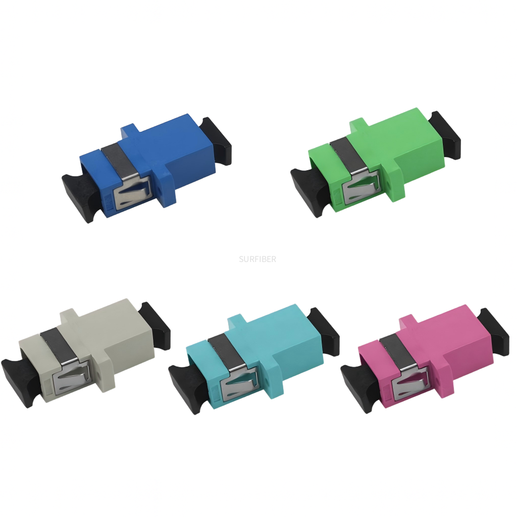 Fiber Adapter Simplex with Flange One Body Type