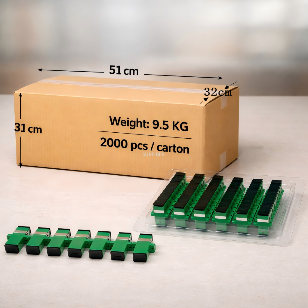 Fiber Adapter SC Welding Type With Flange