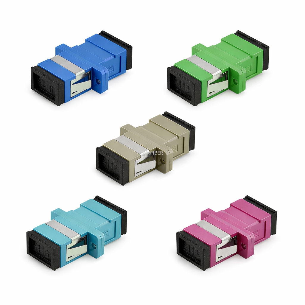 Fiber Adapter SC Welding Type With Flange