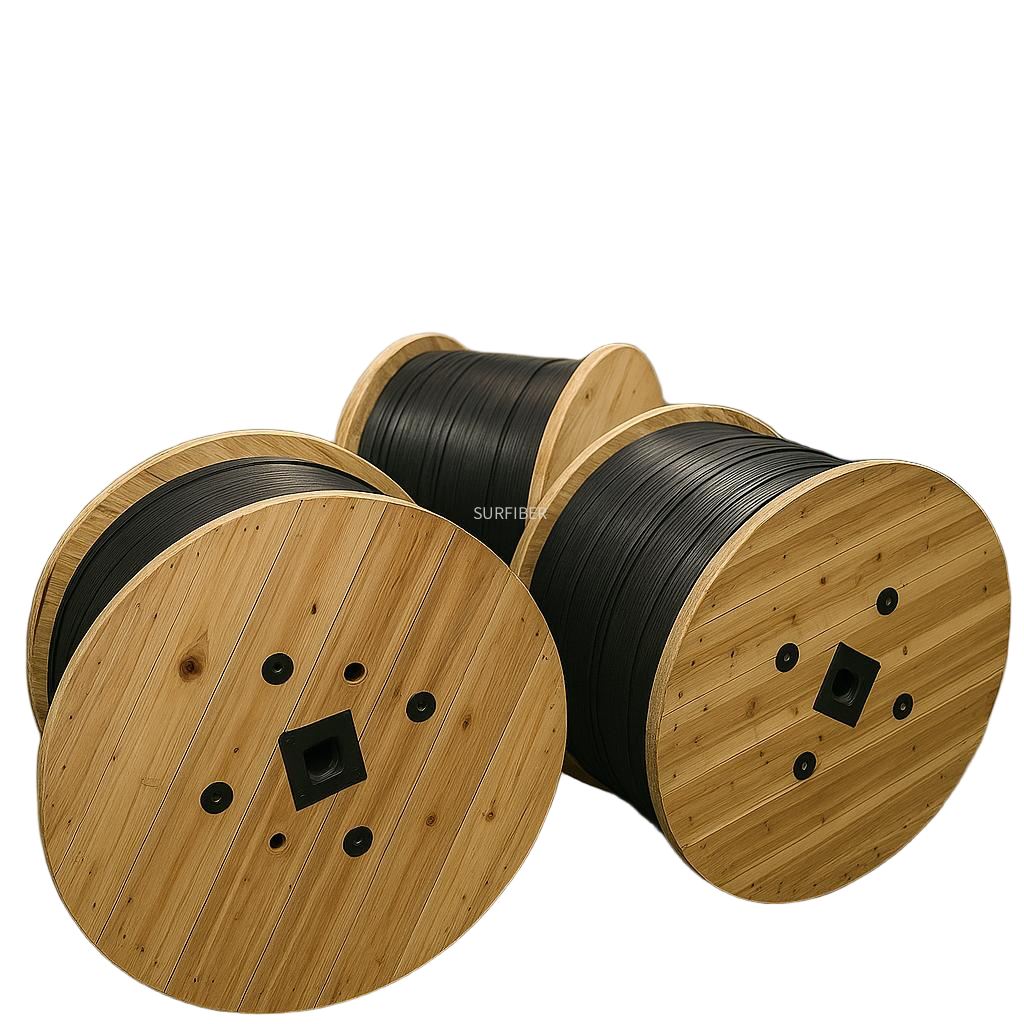 2-96 Core ADSS Fiber Optic Cable | All Dielectric Self Supporting | Aramid Yarn | Single Jacket | 80m-120m Span